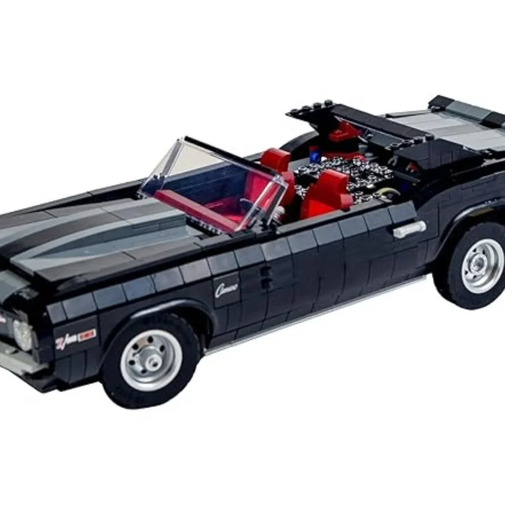 Brixo Conductive Chrome Brick Upgrade Kit LEGO Icons Camaro Z28 10304 (No Set)